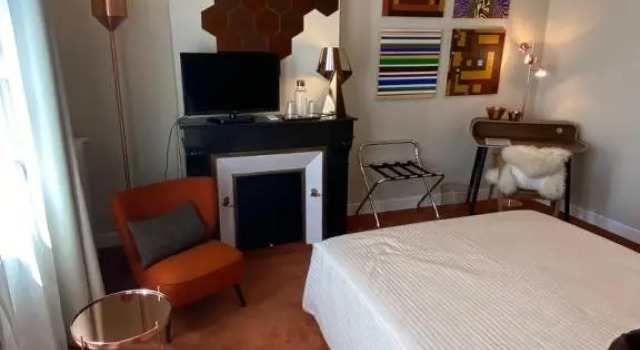 Двухместный номер Deluxe с балконом La Villa Desvaux de Marigny
