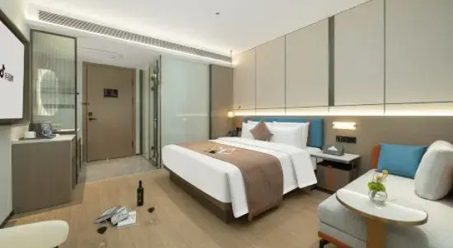 Двухместный люкс ECHIC Hotel (Guangzhou Zhengjia Plaza Tiyuxilu Subway Station)