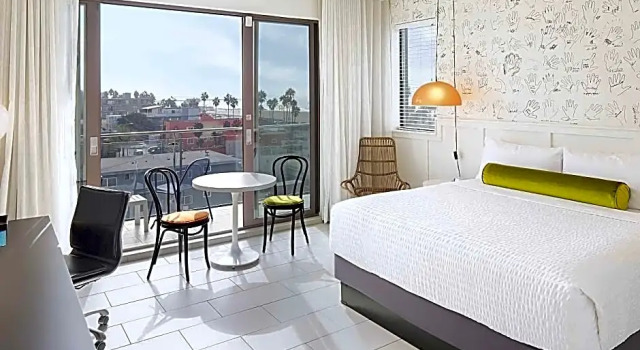 Двухместный номер Epic View Отель Erwin Venice Beach