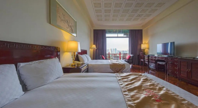 Трёхместный номер Standard с видом на озеро The Grand Hotel Kaohsiung