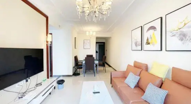 Люкс с 2 комнатами Qidong Haishangju Holiday Apartment (Hengda Venice)