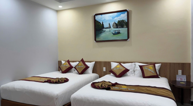 Четырёхместный номер Deluxe Minh Minh Nam 3 Hotel