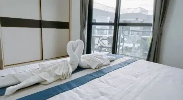 Люкс с видом на океан Ocean Breeze Apartment Hotel