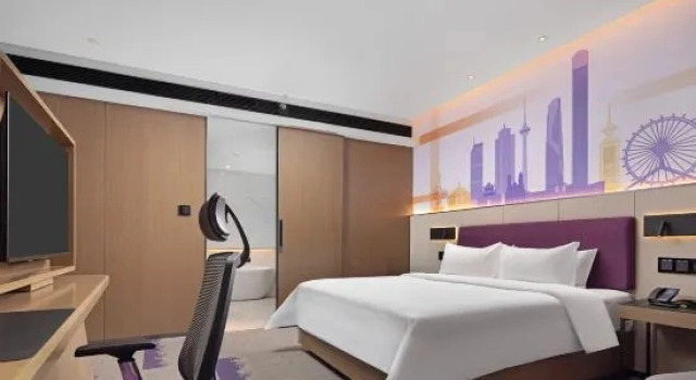 Одноместный люкс Hampton by Hilton Tianjin Haijiao Park National Convention and Exhibition Center