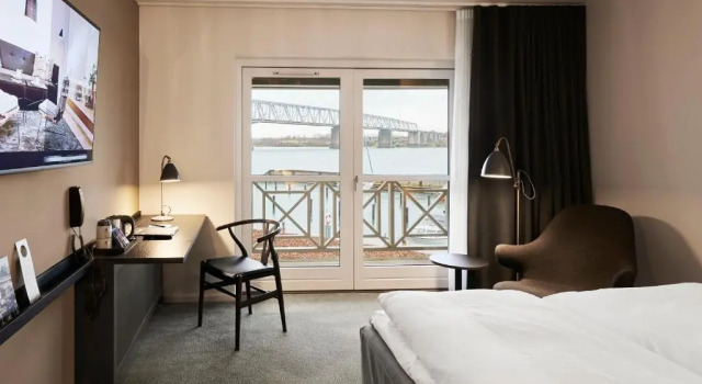Habitación doble Estándar con vista al mar Comwell Kongebrogaarden