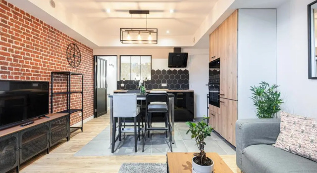 Loft 1 Chambre Pres Mer, Забронировать Апартаменты/квартира Апартаменты Ниццы, рядом с Пляж Фаброн, Апартаменты/квартира