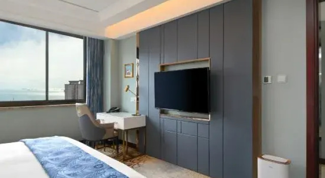 Семейный люкс с видом на море Qingdao Fuxin Hotel