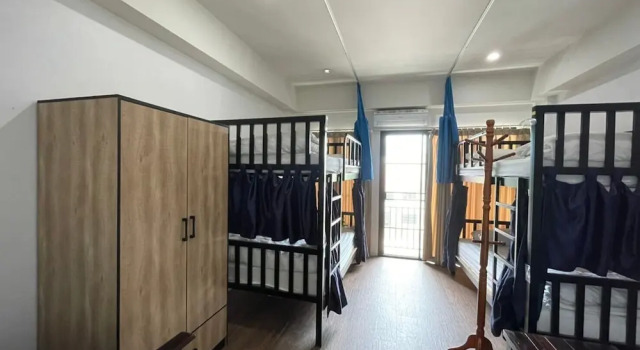 Кровать в общем номере Bake Room Hostel