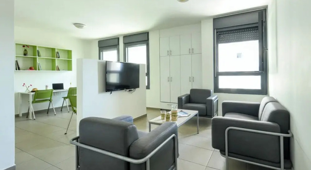 Апартаменты 1 BR Apt w living room & learning area