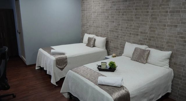 Четырёхместная студия Deluxe с видом на сад Villa Las Flores