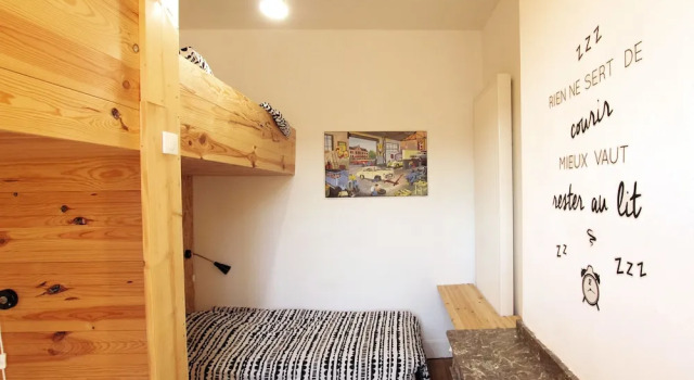 Şehir manzaralı yurtta yatak Hostel les Cordées Liées