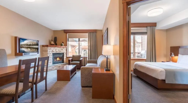 Suite 1 chambre Falcon Crest Lodge by CLIQUE