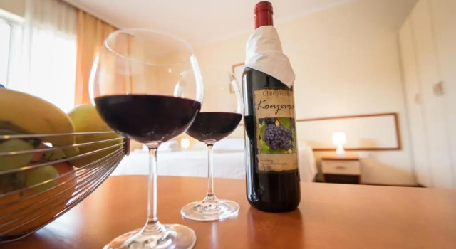 Трёхместный номер Standard с балконом и с видом на море Hotel AGAVA