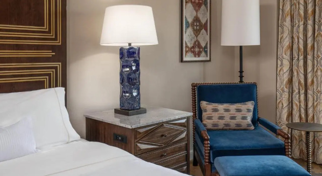 Двухместный люкс c 1 комнатой с видом на город The Westin Riverwalk, San Antonio