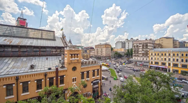 Апартаменты Deluxe с красивым видом из окна DayFlat Apartments Khreschatyk