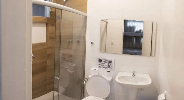 Кровать в общем номере Hostel Diniz