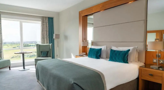 Двухместный номер Deluxe с видом на поле для гольфа Portmarnock Resort & Jameson Golf Links