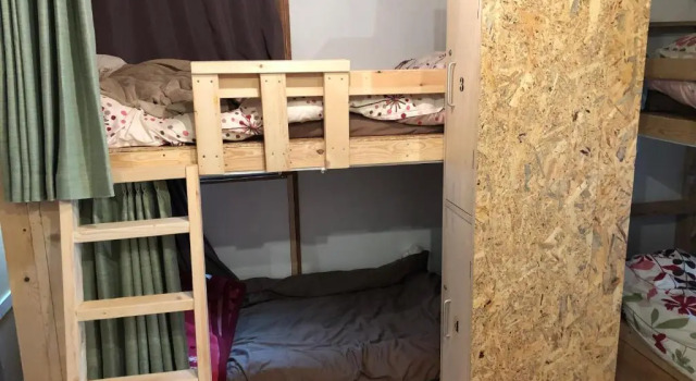 Кровать в общем номере (женский номер) Guest House Yasube