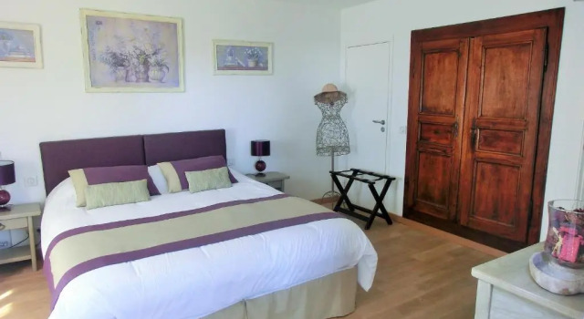 Двухместный номер Superior с видом на море Villa Azur Golf