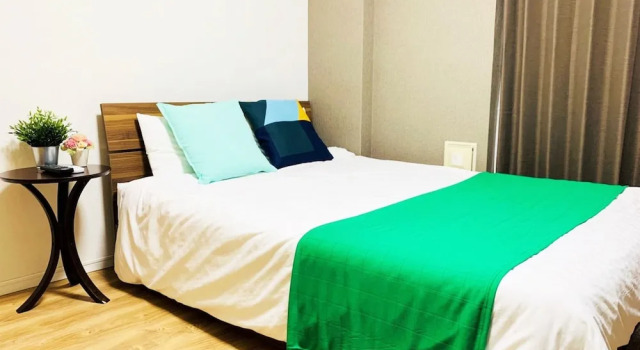 Двухместный номер Deluxe с балконом At RLiS House Namba Minami
