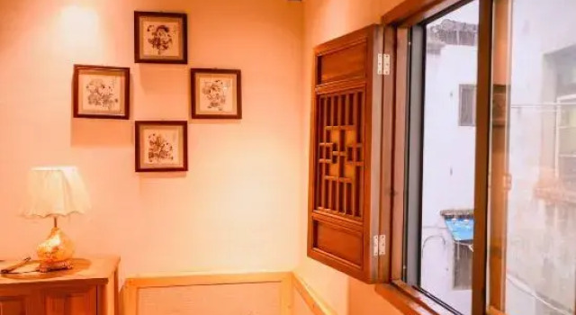 Номер Deluxe Huangshan old street courtyard