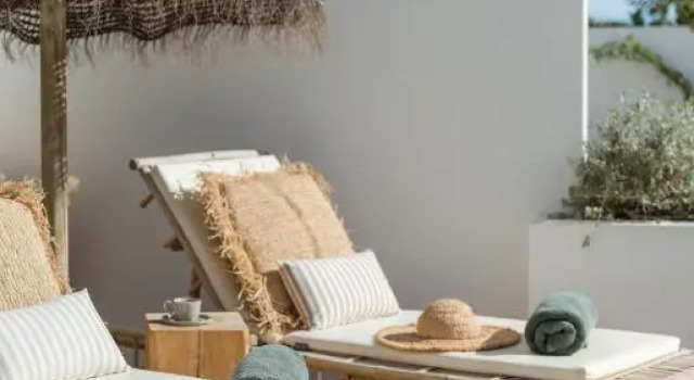 Люкс с видом на сад The Olive Boutique Suites & Spa