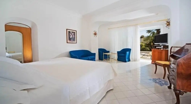 Deluxe Doppel Zimmer mit Gartenblick Hotel Scalinatella