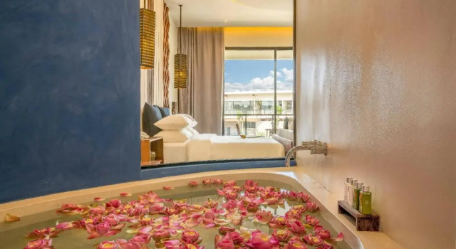 Двухместный полулюкс с видом на бассейн Metta Residence & Spa