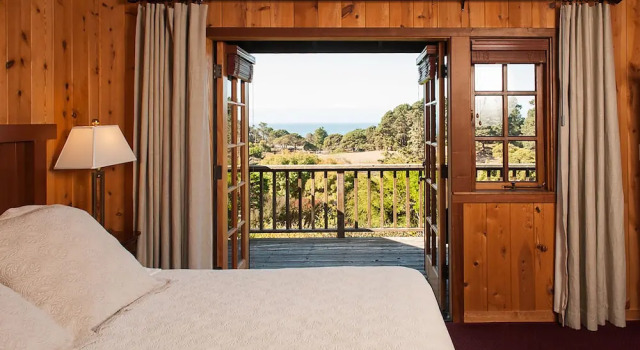 Двухместный номер Standard с балконом и с видом на залив Stanford Inn & Resort on the Mendocino Coast