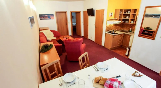 Апартаменты Wellness Apartmány Capra pri zjazdovke Lúčky