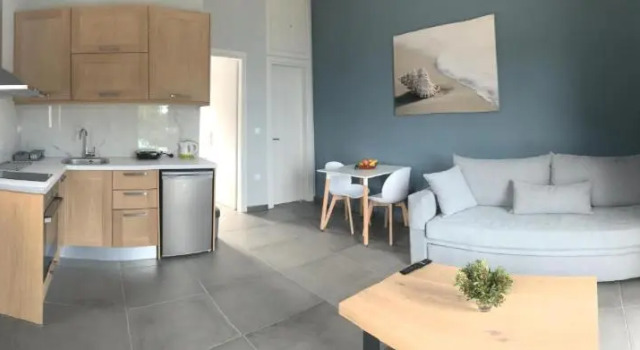 Light blue house 3 Apartments