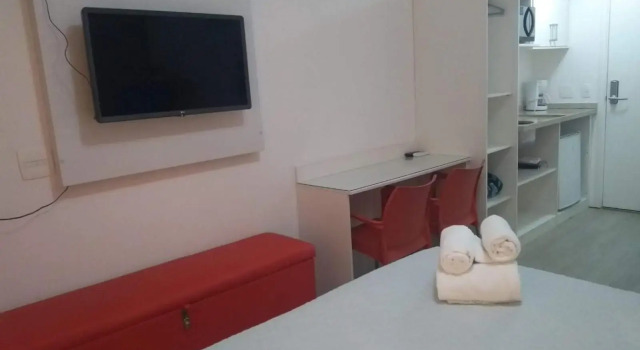 Studio aconchegante no Centro de São Paulo, Забронировать Отель Сан-Пауло штат Сан-Паулу, рядом с Собор Сан-Паулу
