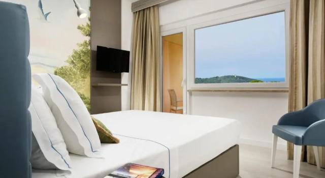 Двухместный номер Deluxe с видом на море Golf Hotel Punta Ala