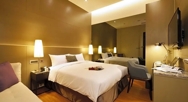 Economy Doppel Zimmer Amici hotel Six Star Hostel