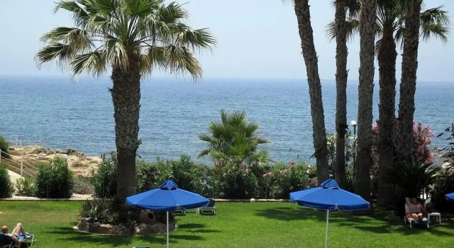 Апартаменты c 1 комнатой с видом на море Rododafni Beach Apartments