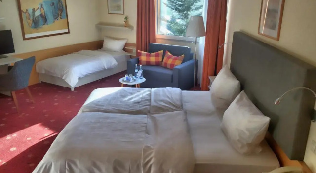 Трёхместный номер Standard Akzent Hotel Höhenblick