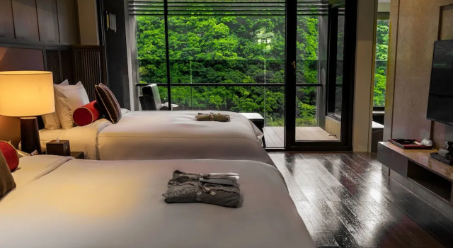Семейный номер Deluxe с балконом Grand View Resort Beitou