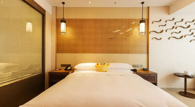Двухместный номер Standard с балконом и с видом на океан Marriott Resort Xiangshui Bay