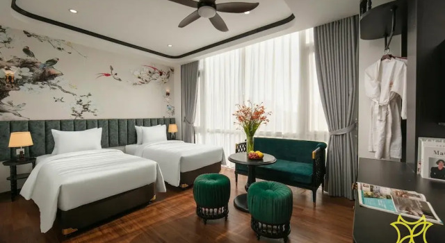 Двухместный номер Luxury с видом на город Hanoi Grandeur Hotel