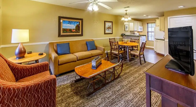 Четырёхместный люкс с 2 комнатами Holiday Inn Club Vacations Apple Mountain Resort