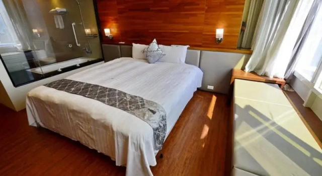 Двухместный номер Deluxe с видом на горы Jun Yue Hanging Garden Resort