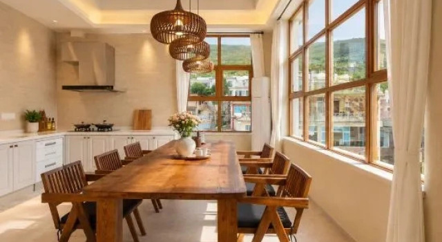 Люкс с 3 комнатами с видом на море chunshan Seaview homestay
