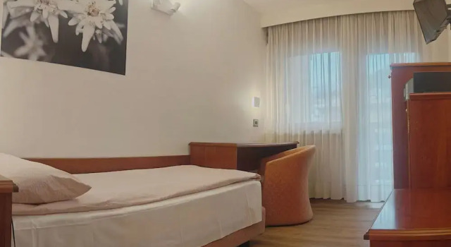 Одноместный номер Classic с балконом Hotel Moena