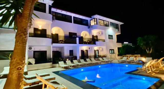 Трёхместный номер Standard с видом на море Hotel Vila Park Bujari Ksamil