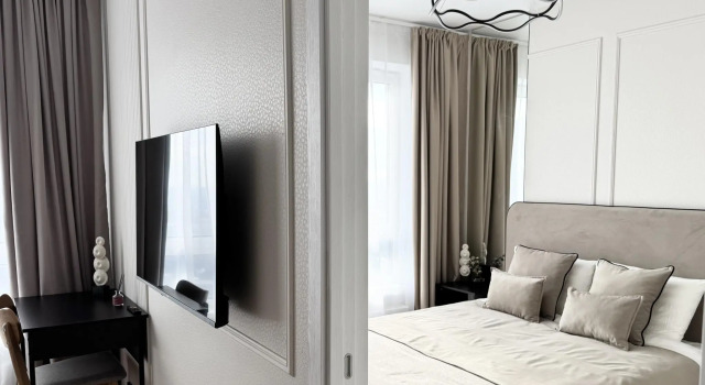 ProUyt designer apartments on the 30th floor, Book Apartment Moscow Russia