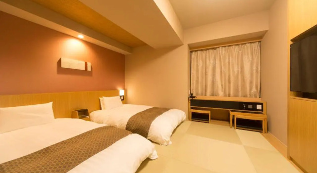Двухместный номер Japanese Dormy Inn Premium Tokyo Kodenmacho