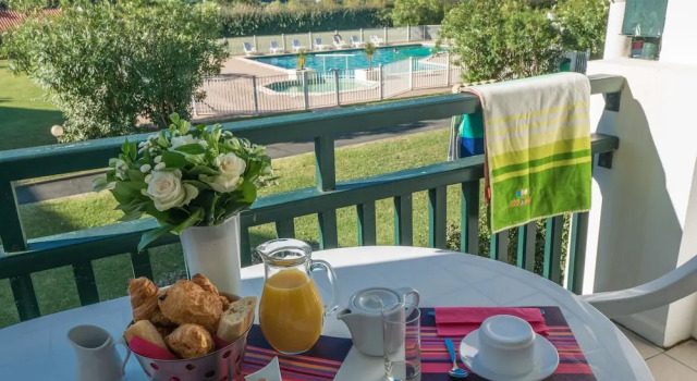 Апартаменты c 1 комнатой с балконом Résidence Mer & Golf Ilbarritz