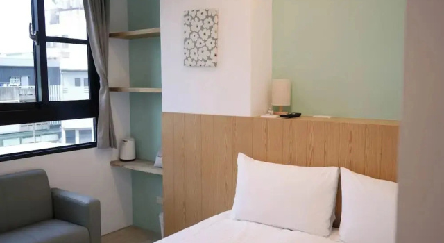 Двухместный номер Standard с видом на город 有某行旅 yóu mǒu hostel