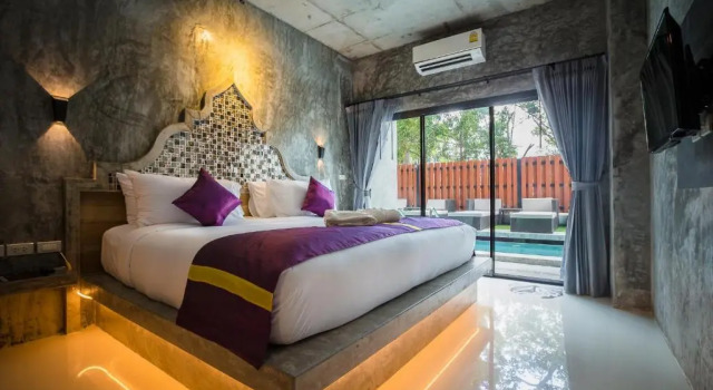 Двухместный номер Standard с видом на бассейн Maneetel Krabi Beachfront-SHA Plus