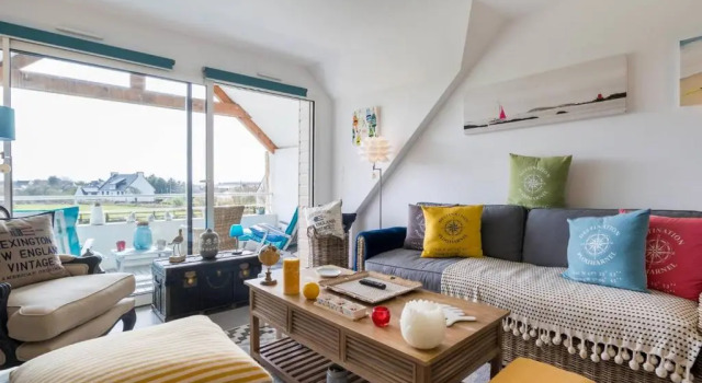 Appartement Plouharnel, 3 pièces, 4 personnes - FR-1-477-163, Rezerwuj Apartament  